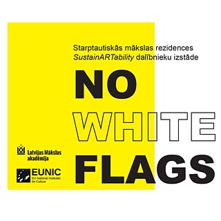 Ausstellung "No white flags"