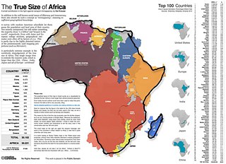 Kai Krause, „The True Size of Africa“