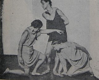 Studio „Heptachor“. Aus: Sammelband Rhythmus und Tanzkultur, Moskau-Leningrad 1926