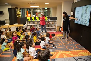 Kinderveranstaltung in der Bibliothek