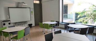 Klassenzimmer im Neubau