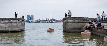 Eins der Ziele des Journalistenaustauschs war Litauen, wo unter anderem in der Hafenstadt Klaipeda eine Reportage entstand.