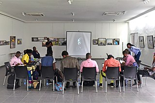 « Atelier avec Musa Nxumalo »