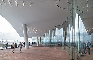Die Plaza der Elbphilharmonie