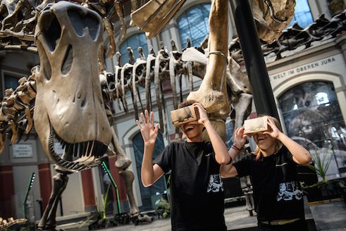Realidad virtual en el Naturkundmuseum de Berlín