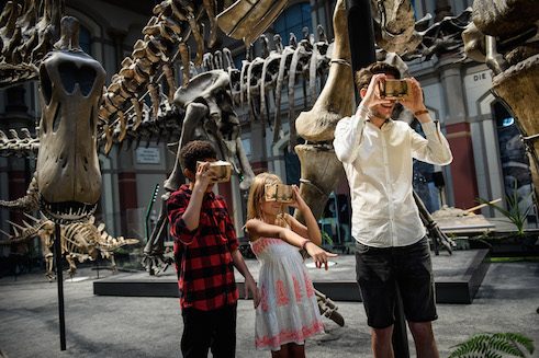 Realidad virtual en el Naturkundemuseum de Berlín