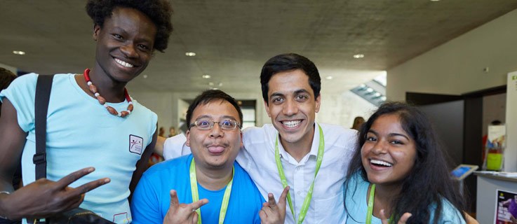 Die PASCH-Alumnis unterstützten beim PASCH-Schulforum