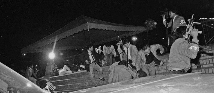 El asesinato de Luis Carlos Galán en la Plaza de Soacha, Bogotá, 1989