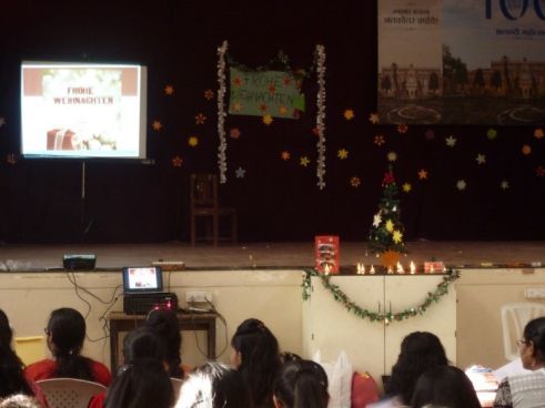 Weihnachtsfeier in Indien