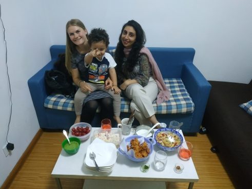 Ein bisschen Pakistan in China: Fastenbrechen mit Sami und ihrem Sohn Mushaf