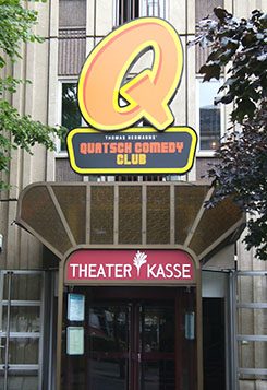 The Quatsch Comedy Club in Berlin. 