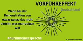 Einzigartiges Wort: Vorführeffekt