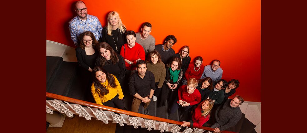 Staff at the Goethe-Institut London