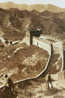 The great Wall of China, Herbert Ponting, 1907