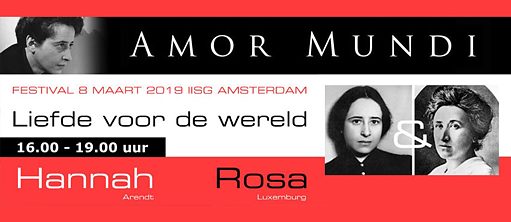 Liefde voor de wereld: Hannah Arendt & Rosa Luxemburg