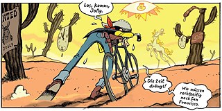 Mawil: Lucky Luke sattelt um © © Lucky Comics, 2019. All Rights Reserved – by Mawil Mawil: Lucky Luke sattelt um