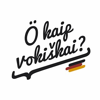 Logo Tage der deutschen Sprache in Litauen