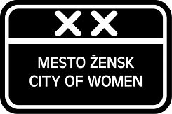 Mesto žensk - logo