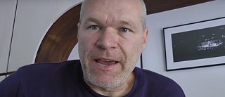 "The Uwe Boll Story" screen shot © © F*** You All: The Uwe Boll Story. "The Uwe Boll Story" closeup