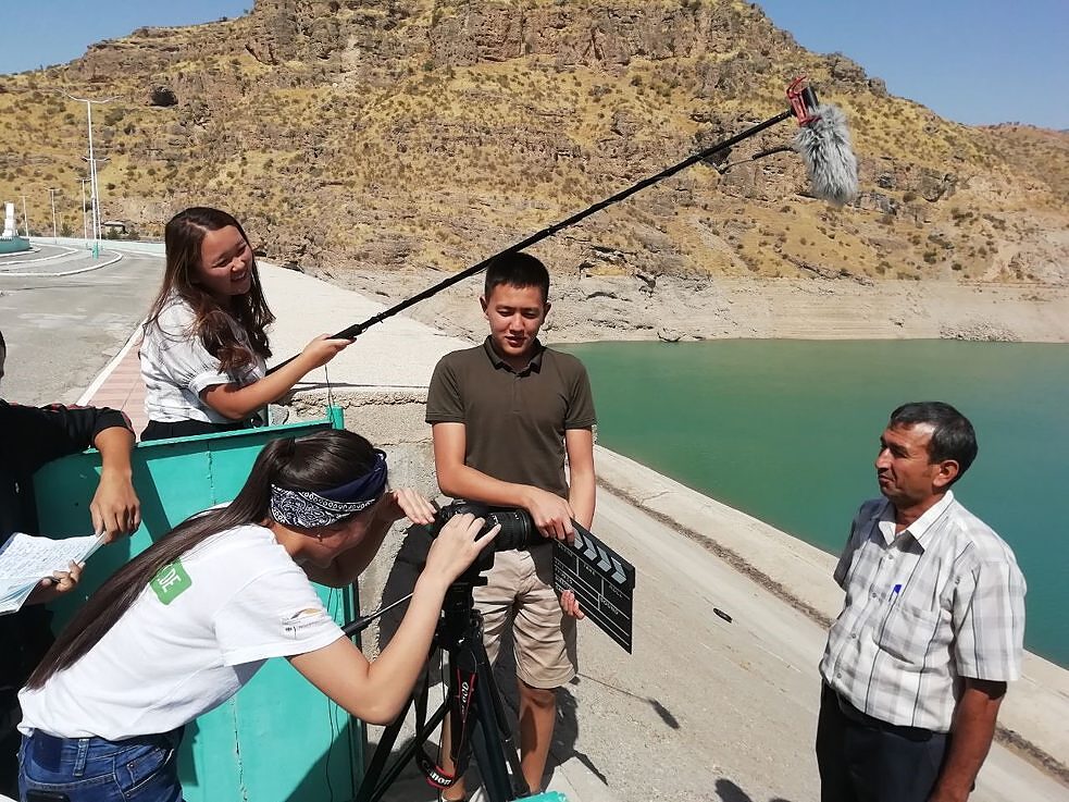 Interview mit dem Leiter des Staudamms im Wasserschutzgebiet Hisorak