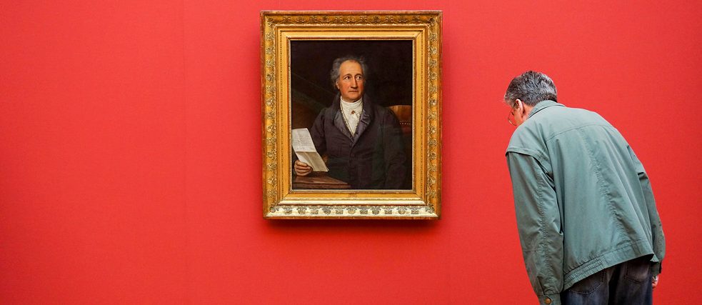 « Johann Wolfgang von Goethe » par Joseph Karl Stielers au Neuen Pinakothek