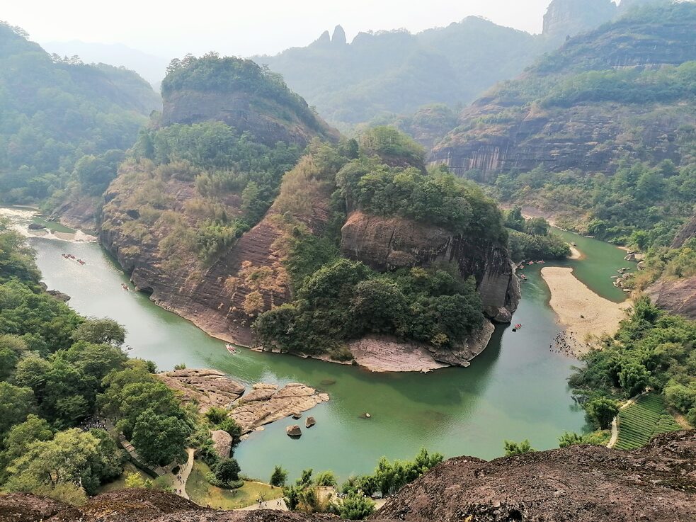 Der Grand Canyon Chinas ist in Wuyishan zu finden.