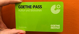 Goethe Kultur Pass Goethe Institut Niederlande