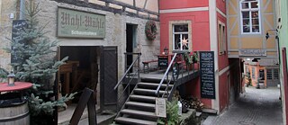 Traditional cottages and the mill in Schmilka