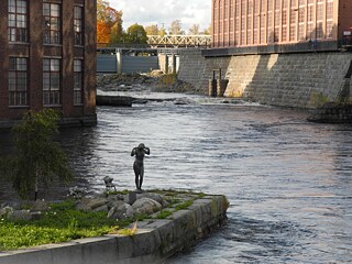 Fluss durch Tampere © © Annika Kopisch Fluss durch Tampere