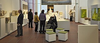 Ausstellungsraum nach der Römerzeit
