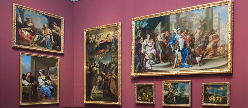 La Pinacoteca degli Antichi Maestri di Dresda ospita circa 750 opere del periodo compreso tra il XV e il XVIII secolo. 