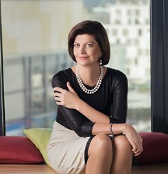 Ivana Molnárová, Geschäftsführerin des Jobportals Profesia.