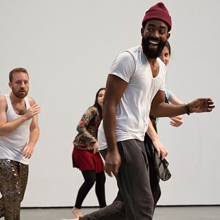 Installationsansicht der Ausstellung, "Artist's Choice: Jérôme Bel/MoMA DanceCompany." 27.-31. Oktober 2016. 