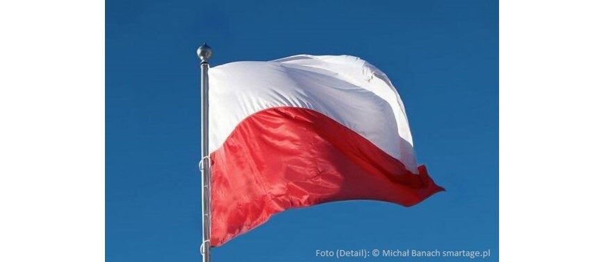 Polen Flagge