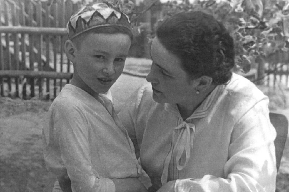 Sophie und Jen Lissitzky, Moskau, 1930er-Jahre