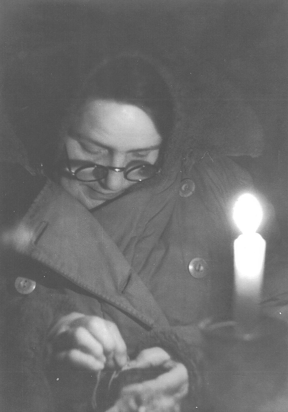Софи Лисицкая-Кюпперс, Новосибирск, конец 1940-х годов. 