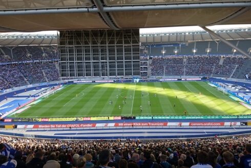 Fußballspiel Hertha BSC – TSG Hoffenheim