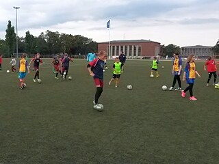 Training mit Hertha BSC