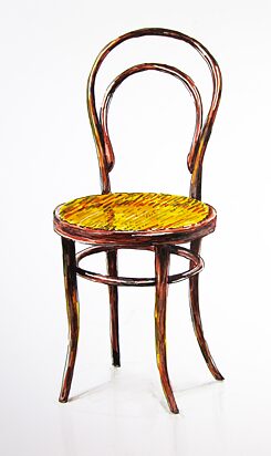 Illustration Thonet Stuhl