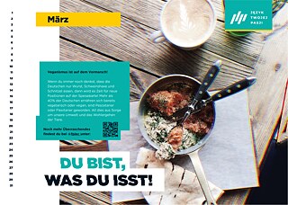 März. Vorderseite