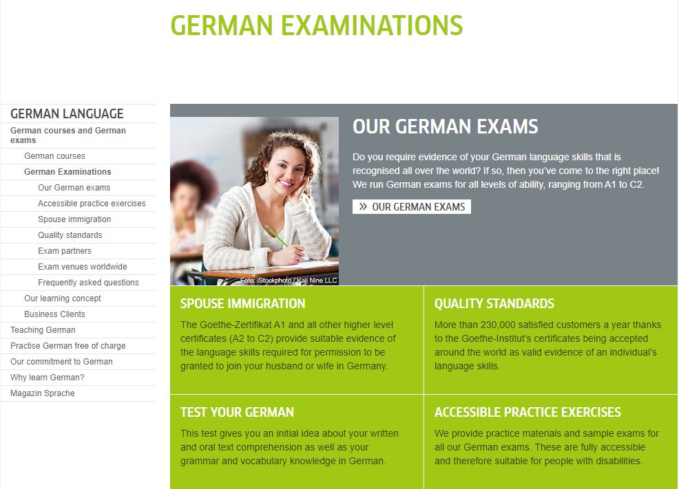 About German Exams In Plain English - Goethe-Institut