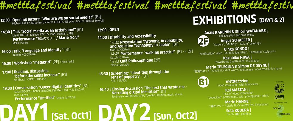 metttafestival timetable