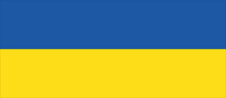 Flagge der Ukraine