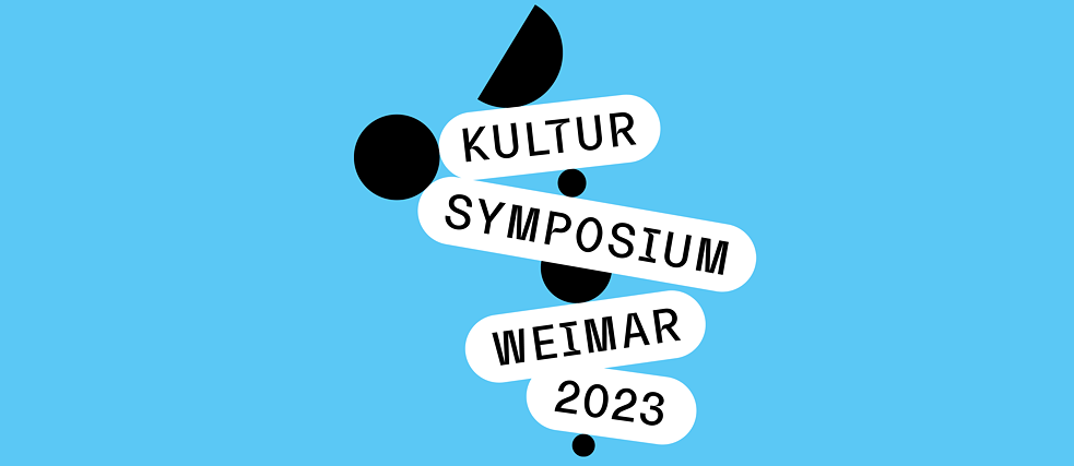 Keyvisual des Kultursymposiums Weimar 2023 „Eine Frage des Vertrauens“ | © TAU