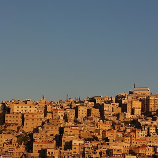 Amman im Abendlicht