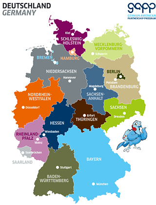 GAPP Deutschlandkarte