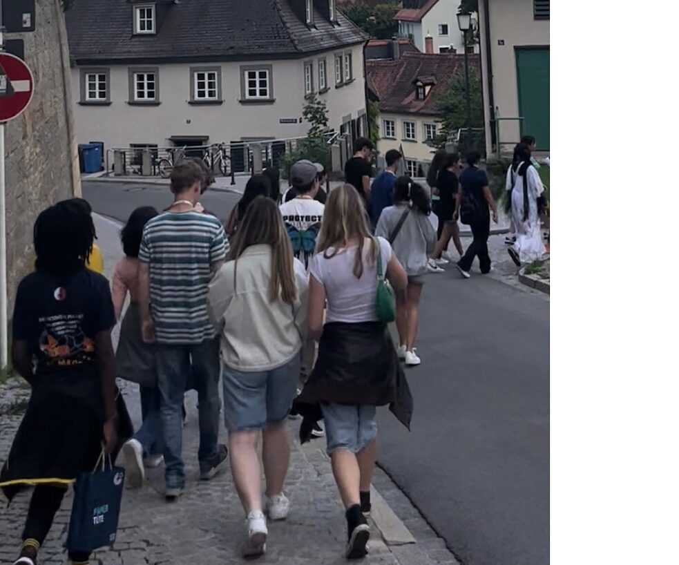 Jugendliche aus aller Welt erkunden die Stadt Bamberg
