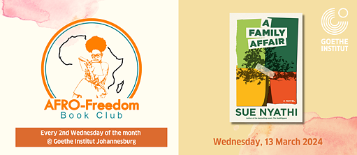 March Book Selection - A Family Affair by Sue Nyathi