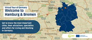 Virtual tour of Germany through Hamburg & Bremen 