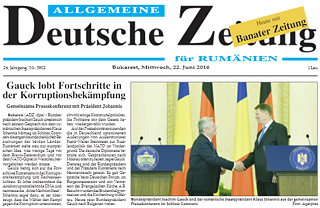 Allgemeine Deutsche Zeitung für Rumänien (ADZ)
